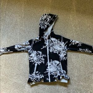 Albion floral ruffle jacket